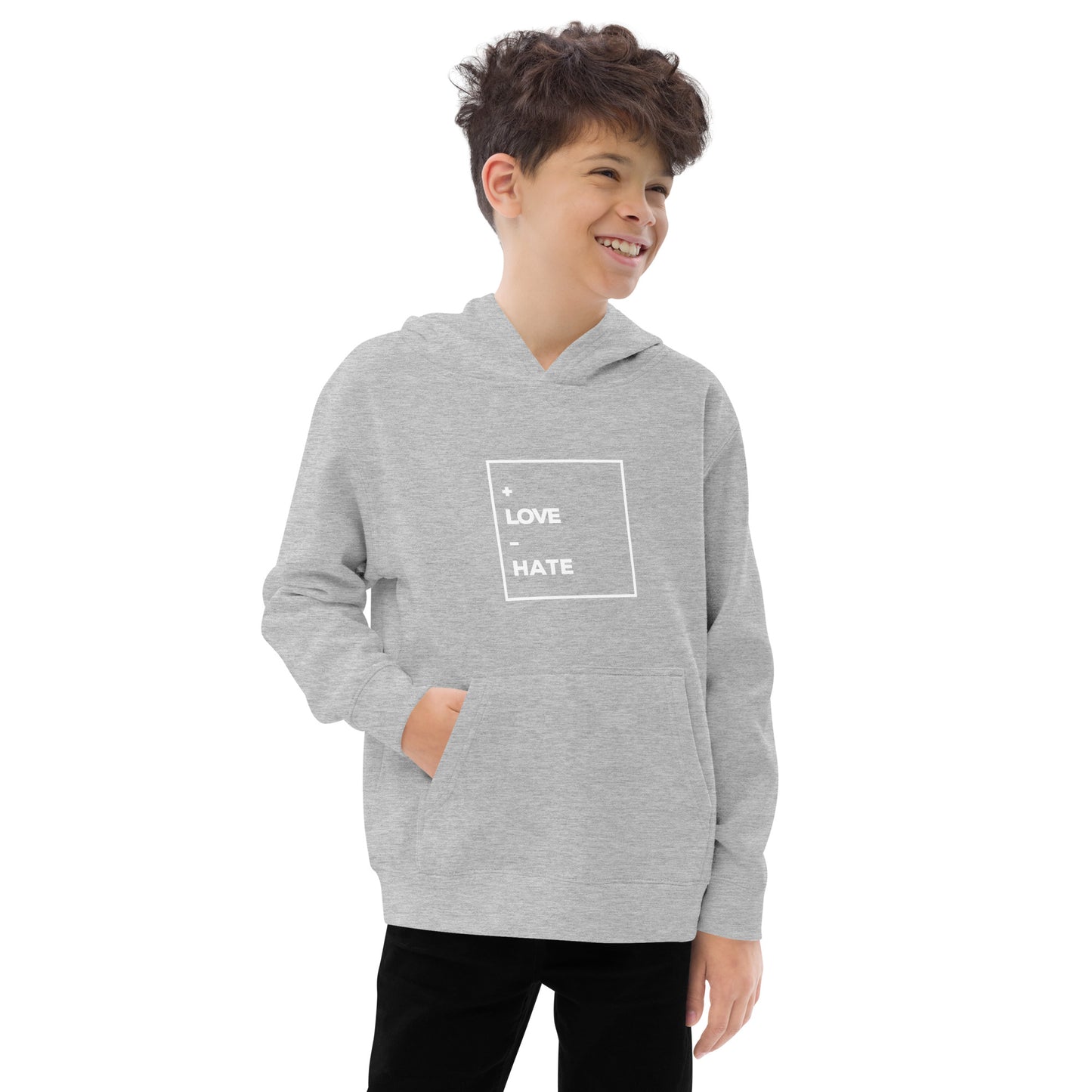 + LOVE - HATE KIDS HOODIE