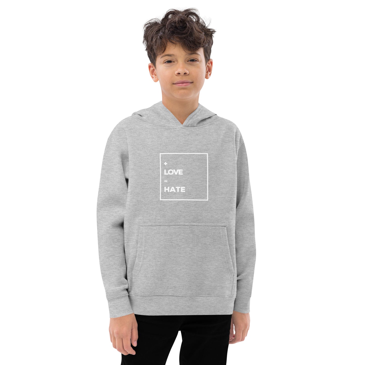 + LOVE - HATE KIDS HOODIE