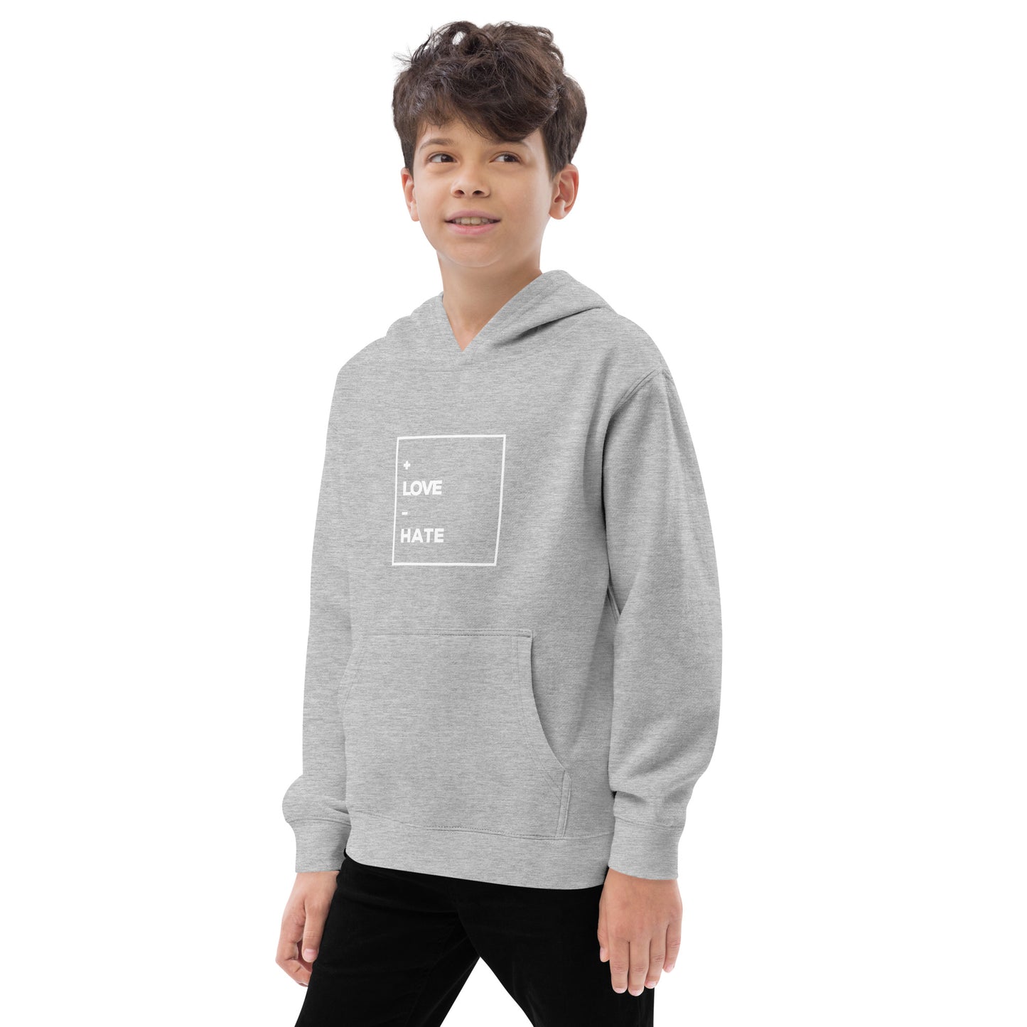 + LOVE - HATE KIDS HOODIE