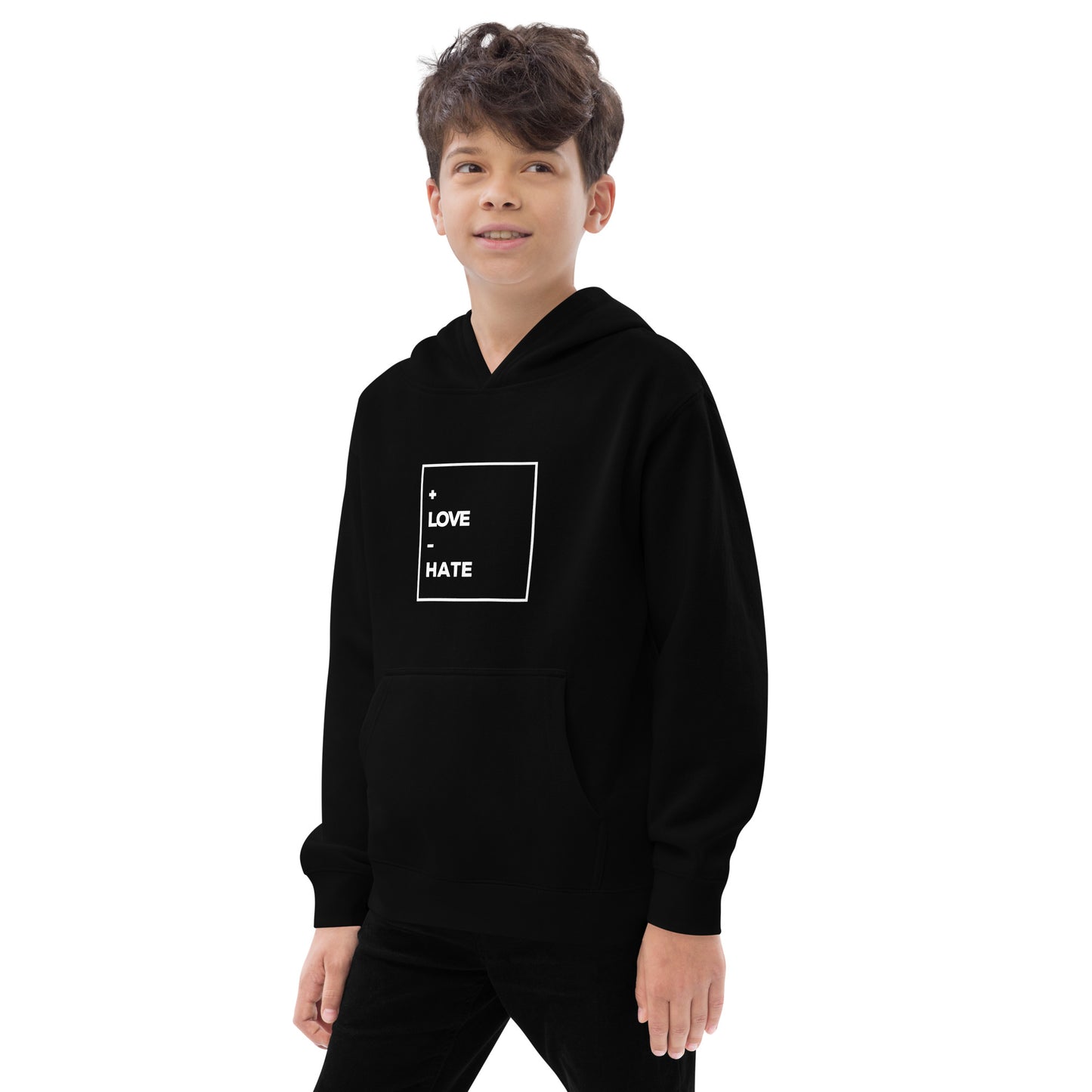 + LOVE - HATE KIDS HOODIE