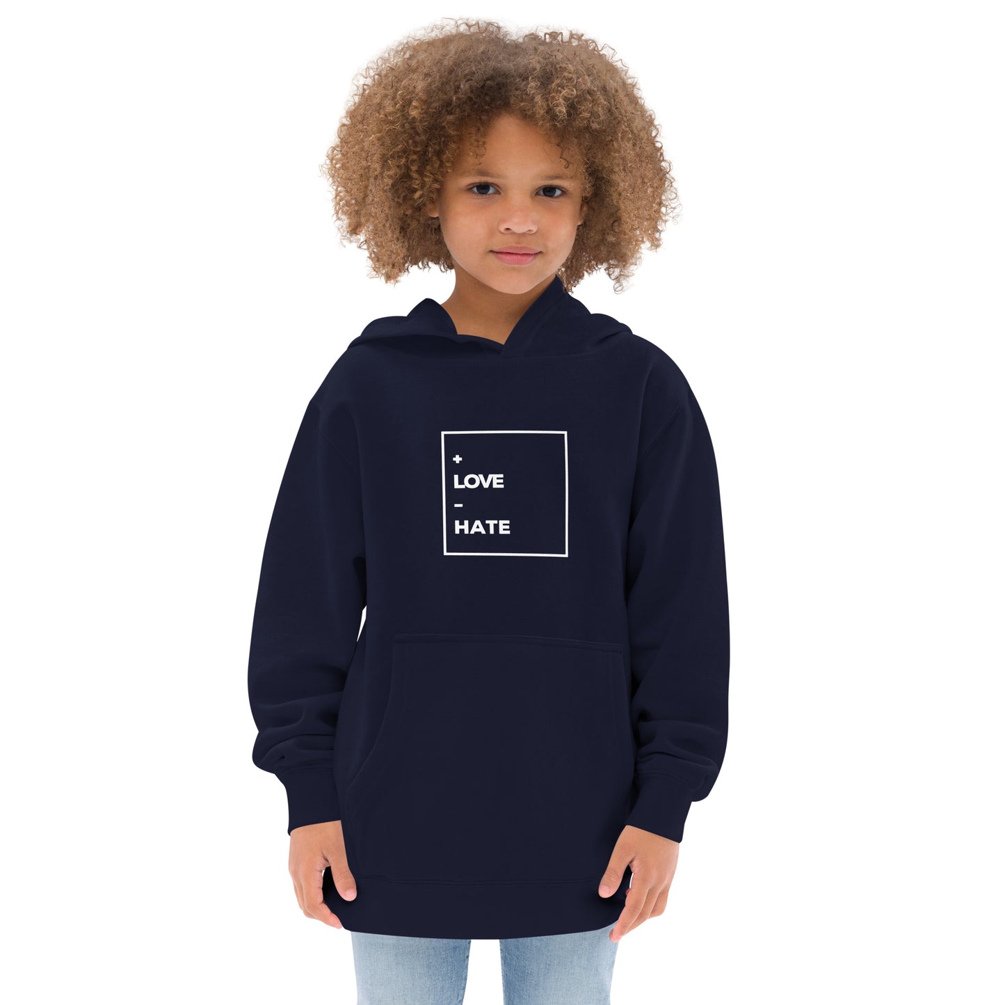 + LOVE - HATE KIDS HOODIE