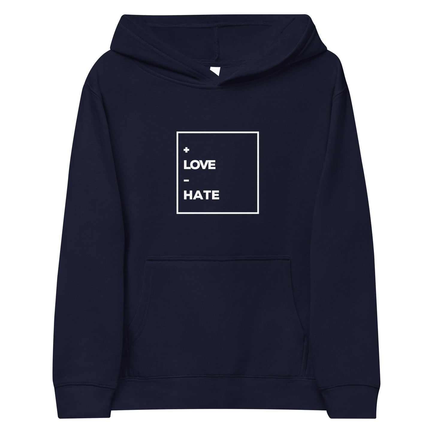 + LOVE - HATE KIDS HOODIE