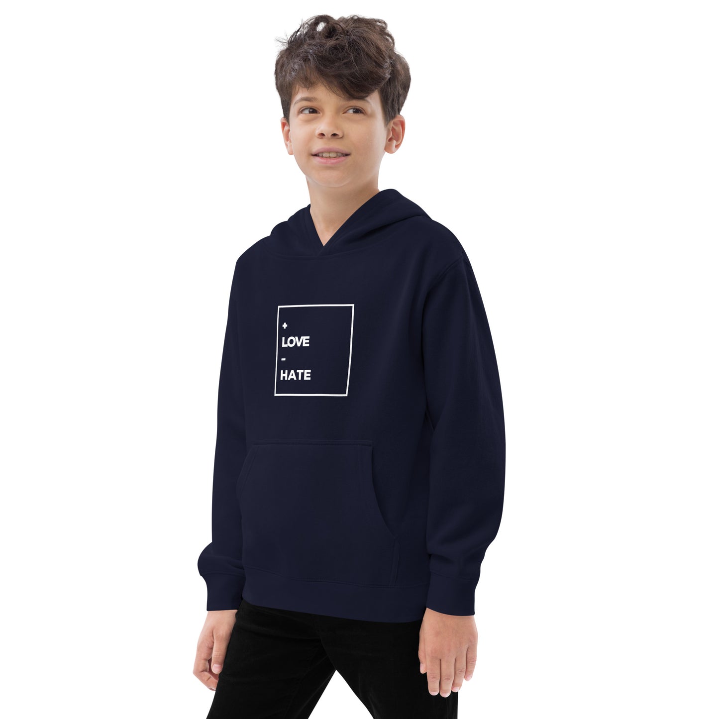 + LOVE - HATE KIDS HOODIE