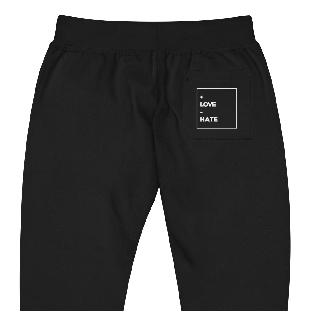 + LOVE - HATE FLEECE JOGGERS